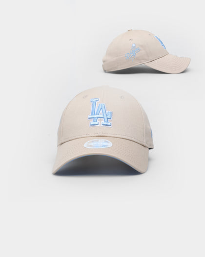 New Era Women's Los Angeles Dodgers 'Sandy Skies' 9FORTY Casual Strapback Tumbleweed/Sky