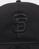 New Era San Francisco Giants 'Red Carpet' Old Golfer Snapback Black/Red