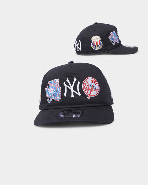 New Era New York Yankees 'All Over Team Patches' Old Golfer Snapback Original Team Colours