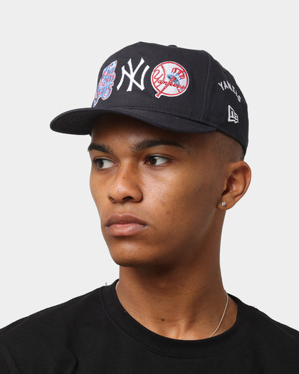 New Era New York Yankees 'All Over Team Patches' Old Golfer Snapback Original Team Colours