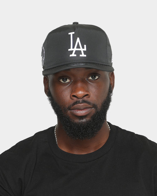 New Era Los Angeles Dodgers 1963 'Black & White World Series' Prolight Old Golfer Snapback Black/White