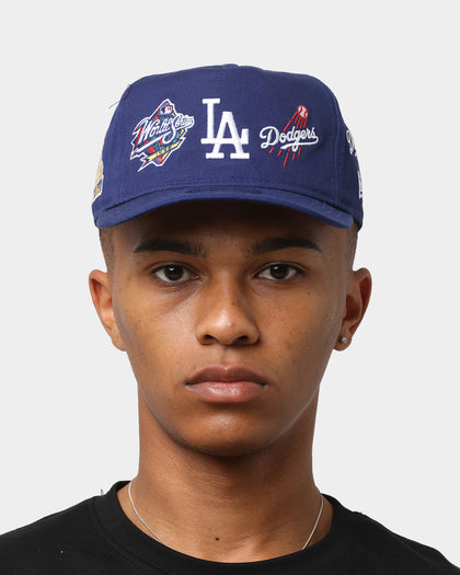 New Era Los Angeles Dodgers 'All Over Team Patches' Old Golfer Snapback Original Team Colours