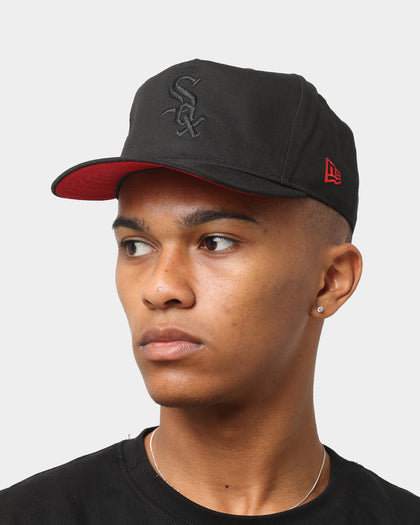 New Era Chicago White Sox 'Red Carpet' Old Golfer Snapback Black/Red
