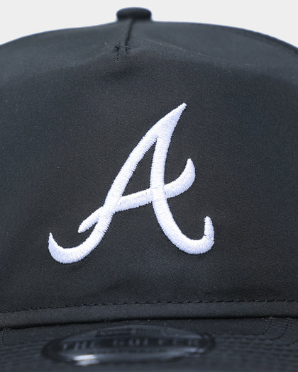 New Era Atlanta Braves 1995 'Black & White World Series' Prolight Old Golfer Snapback Black/White