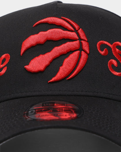 New Era Toronto Raptors 'City Nickname' 9FORTY A-Frame Snapback Original Team Colours