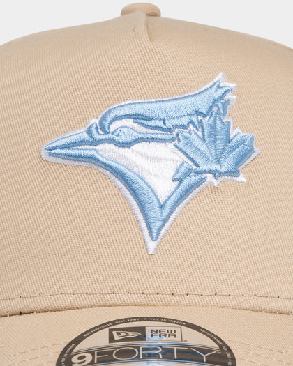 New Era Toronto Blue Jays 'Sandy Skies' 9FORTY A-Frame Snapback Tumbleweed/Sky