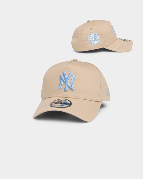 New Era New York Yankees 'Sandy Skies' 9FORTY A-Frame Snapback Tumbleweed/Sky
