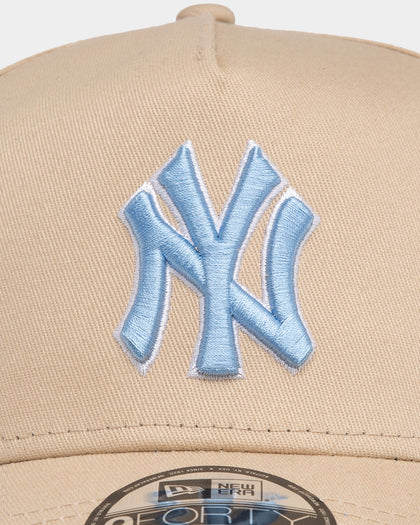 New Era New York Yankees 'Sandy Skies' 9FORTY A-Frame Snapback Tumbleweed/Sky