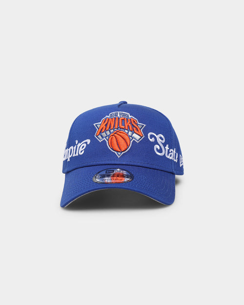 New Era New York Knicks 'City Nickname' 9FORTY A-Frame Snapback Original Team Colours