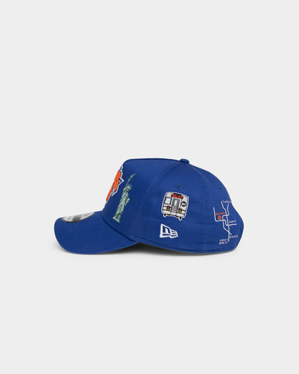 New Era New York Knicks 'City Transit' 9FORTY A-Frame Snapback Original Team Colours