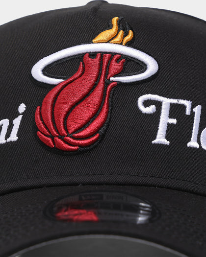 New Era Miami Heat 'City Nickname' 9FORTY A-Frame Snapback Original Team Colours