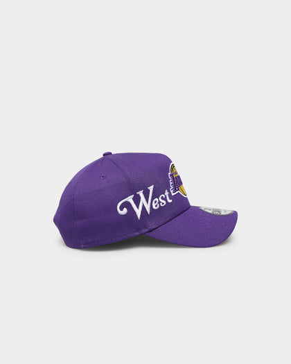 New Era Los Angeles Lakers 'City Nickname' 9FORTY A-Frame Snapback Original Team Colours