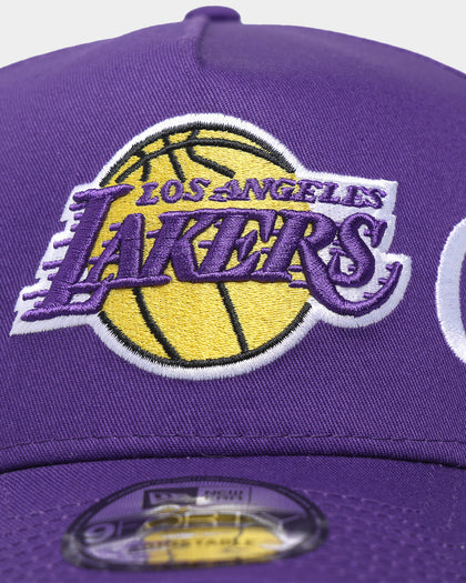 New Era Los Angeles Lakers 'City Nickname' 9FORTY A-Frame Snapback Original Team Colours