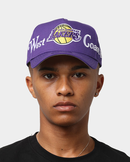 New Era Los Angeles Lakers 'City Nickname' 9FORTY A-Frame Snapback Original Team Colours