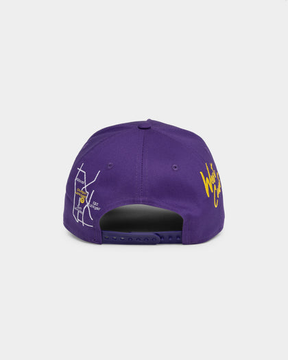 New Era Los Angeles Lakers 'City Transit' 9FORTY A-Frame Snapback Original Team Colours