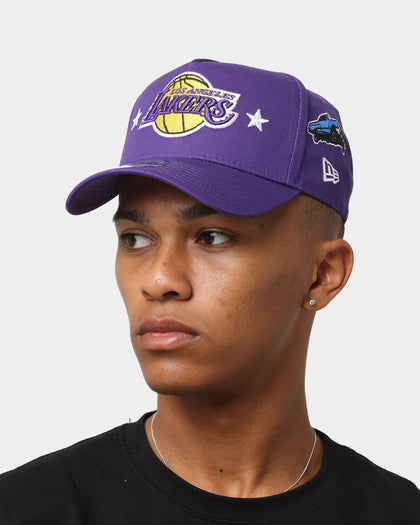 New Era Los Angeles Lakers 'City Transit' 9FORTY A-Frame Snapback Original Team Colours