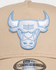 New Era Chicago Bulls 'Sandy Skies' 9FORTY A-Frame Snapback Tumbleweed/Sky