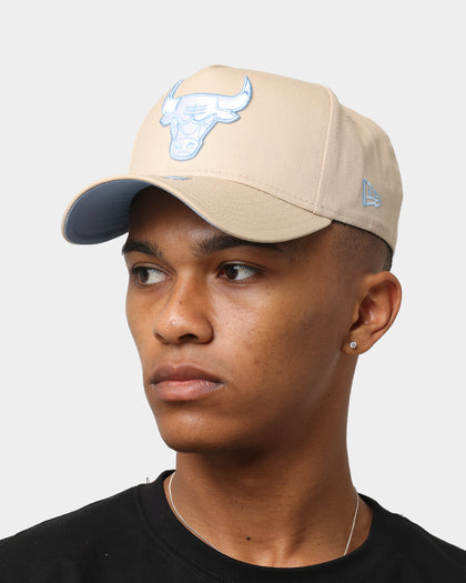 New Era Chicago Bulls 'Sandy Skies' 9FORTY A-Frame Snapback Tumbleweed/Sky