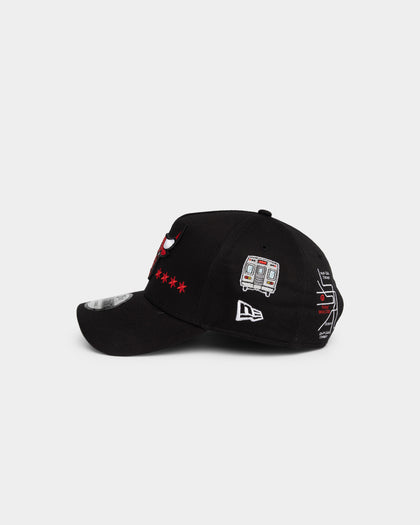 New Era Chicago Bulls 'City Transit' 9FORTY A-Frame Snapback Original Team Colours