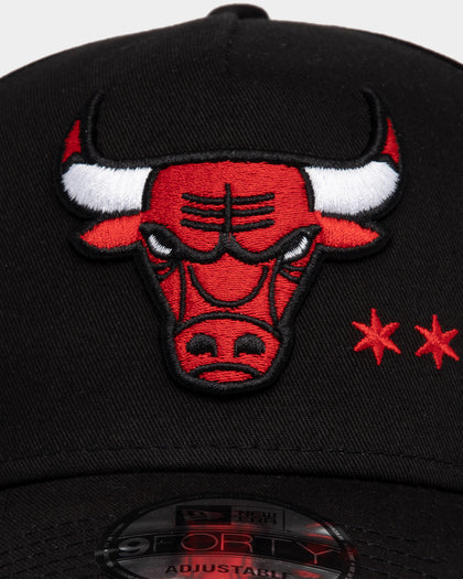 New Era Chicago Bulls 'City Transit' 9FORTY A-Frame Snapback Original Team Colours