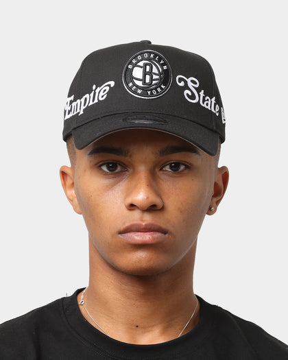 New Era Brooklyn Nets 'City Nickname' 9FORTY A-Frame Snapback Original Team Colours