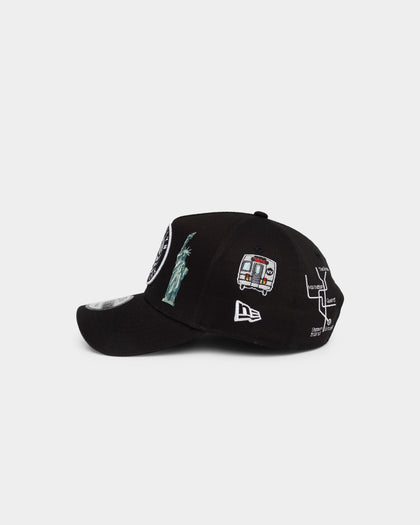 New Era Brooklyn Nets 'City Transit' 9FORTY A-Frame Snapback Original Team Colours