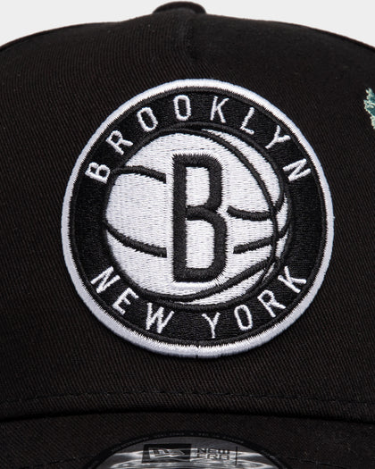 New Era Brooklyn Nets 'City Transit' 9FORTY A-Frame Snapback Original Team Colours