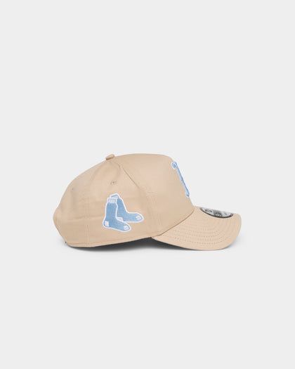 New Era Boston Red Sox 'Sandy Skies' 9FORTY A-Frame Snapback Tumbleweed/Sky
