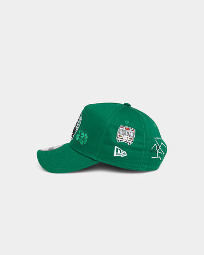 New Era Boston Celtics 'City Transit' 9FORTY A-Frame Snapback Original Team Colours