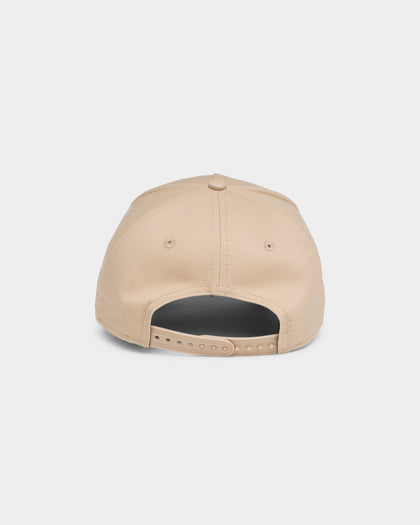 New Era Atlanta Braves 'Sandy Skies' 9FORTY A-Frame Snapback Tumbleweed/Sky