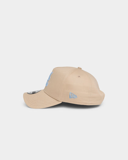 New Era Atlanta Braves 'Sandy Skies' 9FORTY A-Frame Snapback Tumbleweed/Sky