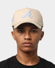 New Era Atlanta Braves 'Sandy Skies' 9FORTY A-Frame Snapback Tumbleweed/Sky