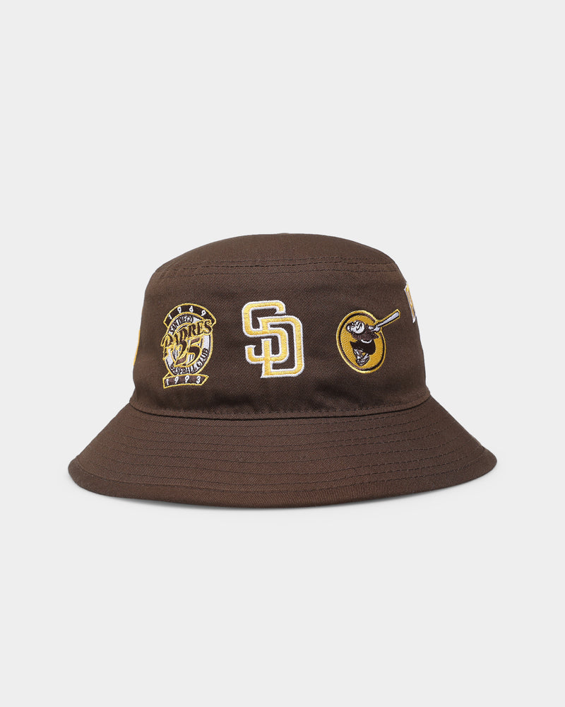 New Era San Diego Padres 'All Over Team Patches' Bucket Hat Original T