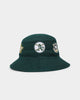 New Era Oakland Athletics 'All Over Team Patches' Bucket Hat Original Team Colours