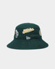 New Era Oakland Athletics 'All Over Team Patches' Bucket Hat Original Team Colours