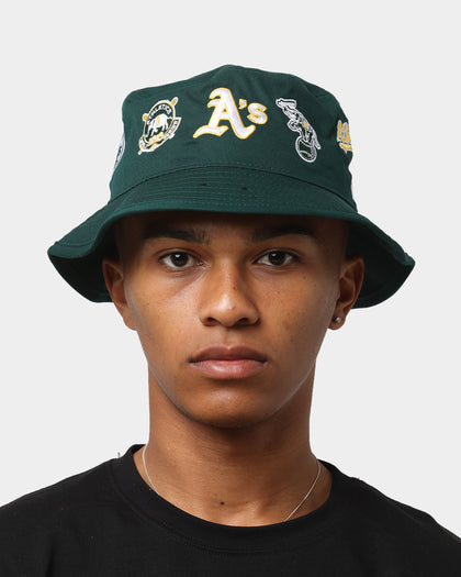 New Era Oakland Athletics 'All Over Team Patches' Bucket Hat Original Team Colours