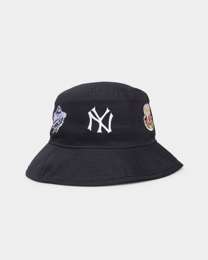 New Era New York Yankees 'All Over Team Patches' Bucket Hat Original Team Colours