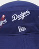 New Era Los Angeles Dodgers 'All Over Team Patches' Bucket Hat Original Team Colours