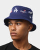 New Era Los Angeles Dodgers 'All Over Team Patches' Bucket Hat Original Team Colours