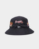 New Era Atlanta Braves 'All Over Team Patches' Bucket Hat Original Team Colours