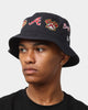 New Era Atlanta Braves 'All Over Team Patches' Bucket Hat Original Team Colours