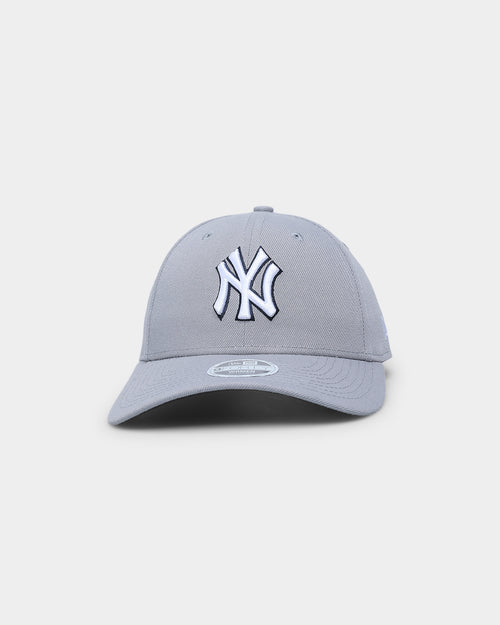 New Era Women's New York Yankees 'Grey Pop' 9FORTY Casual Strapback Grey/Navy