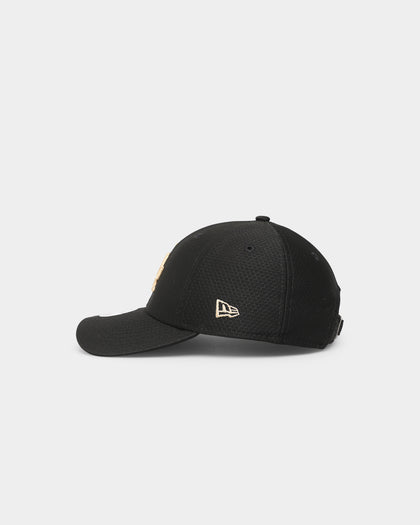 New Era Women's Los Angeles Dodgers 'Hexagon Script' 9FORTY Strapback Black/Gold