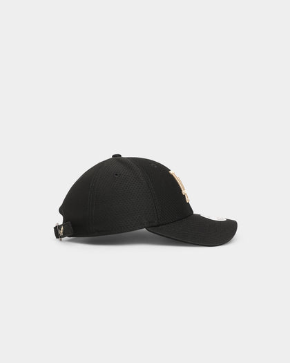 New Era Women's Los Angeles Dodgers 'Hexagon Script' 9FORTY Strapback Black/Gold