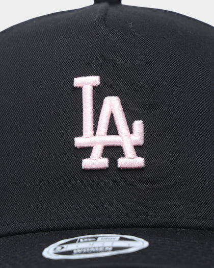 New Era Women's Los Angeles Dodgers 9FORTY A-Frame Casual Strapback Black/Pink