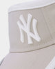 New Era New York Yankees 'Stone Rubber' Visor Stone/White