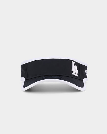 New Era Los Angeles Dodgers 'Stone Rubber' Visor Black/White
