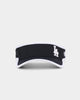 New Era Los Angeles Dodgers 'Stone Rubber' Visor Black/White