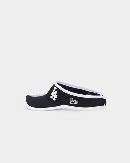 New Era Los Angeles Dodgers 'Stone Rubber' Visor Black/White