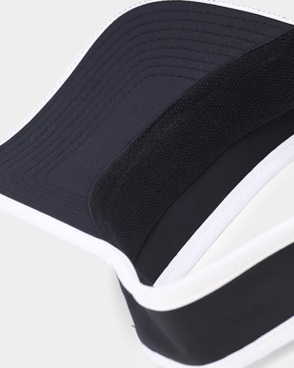 New Era Los Angeles Dodgers 'Stone Rubber' Visor Black/White